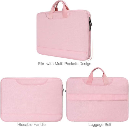 11.6-12.9 Inch Laptop Bag Sleeve Women Ladies TSA Travel Briefcase - Image 3
