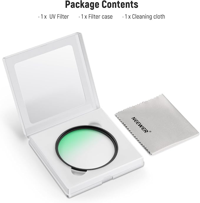 NEEWER 72mm MC UV Protection Filter 24 Layer Multi Resistant Nano Coatings/HD - Image 8