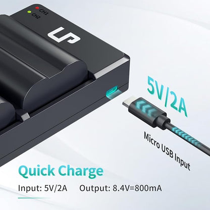 LP EN-EL15 EN EL15a Battery Charger Pack, Compatible - Image 6