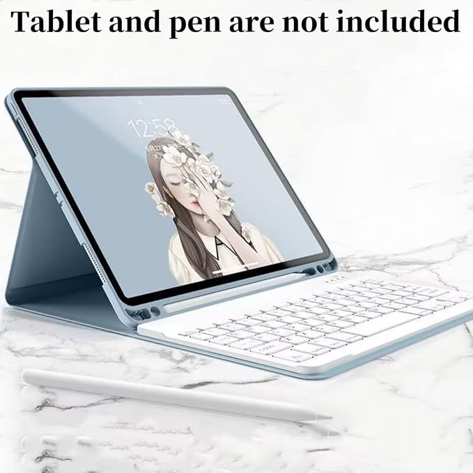 Rainbow Backlit Keyboard Case for iPad 9th / 8th / 7th Generation 10.2"/iPad - Image 4