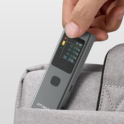 3-in-1 Laser Distance Measurer, Visual Alignment Beam, Pythagorean Theorem - Image 5