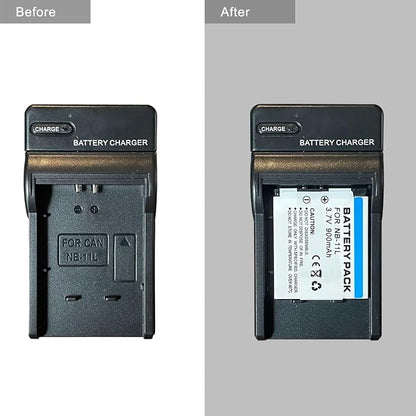 NB-11L NB-11LH Battery Charger for Canon PowerShot ELPH 150 ELPH 150 is - Image 3