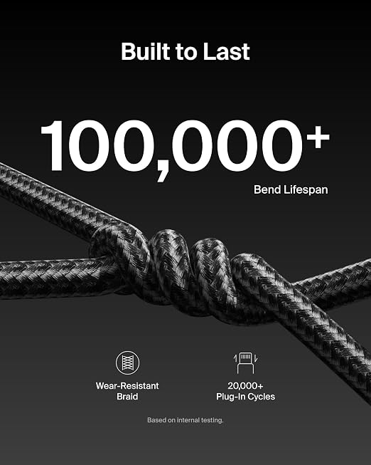 Belkin USB C to USB C Cable, 240W - Image 3