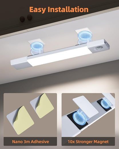 EZVALO 6-Pack Under Cabinet Lighting, Wireless Closet Lights, 50 LED - Image 7