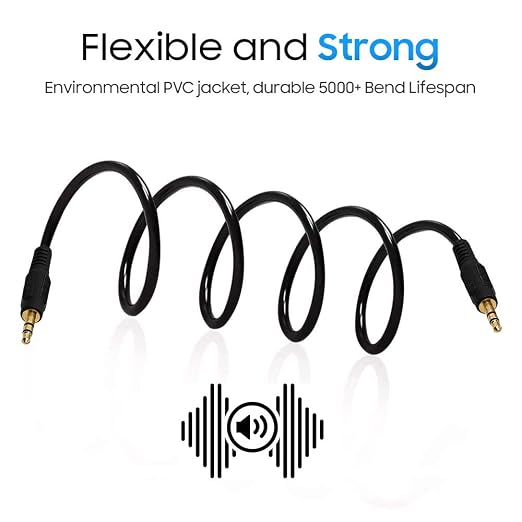 Cmple 3.5mm Aux Male to Male Stereo Audio Cable Auxiliary Headphones Cord MP3 PC - Image 6