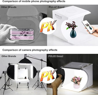 Mini Photo Studio Light Box, PULUZ Portable Folding Photography Lighting Tent - Image 6
