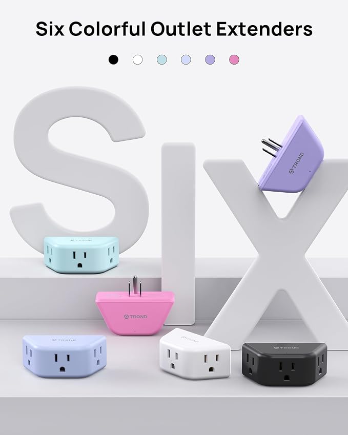 TROND Purple Outlet Extender - Image 7