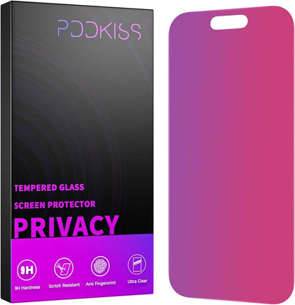 Compatible for iPhone 15/iPhone 16 Privacy Screen Protector Tempered Glass 6.1 by ScreenProtectorGlass