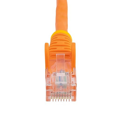 StarTech.com Cat5e Patch Cable - 3 ft - M/M - Orange - Image 4