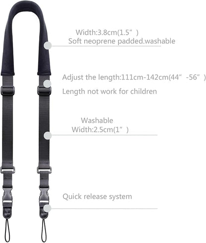 Camera Neck Strap, Soft Binocular Should Strap - Image 2
