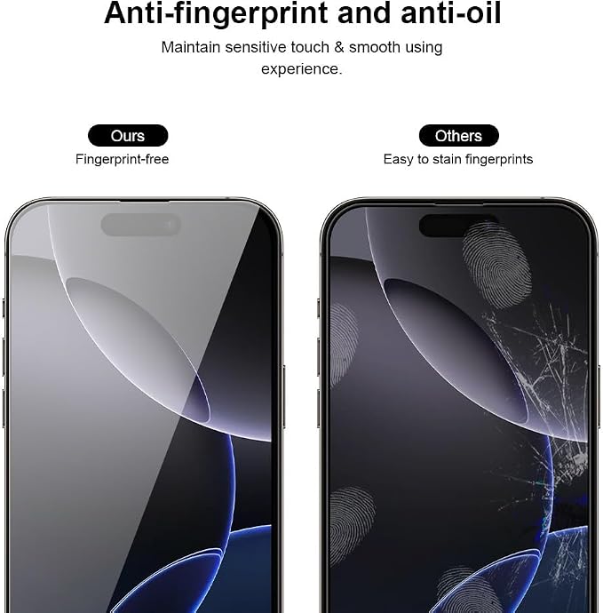 2 pack Full 9H+ Military Grade Glass Screen Protector - Image 7