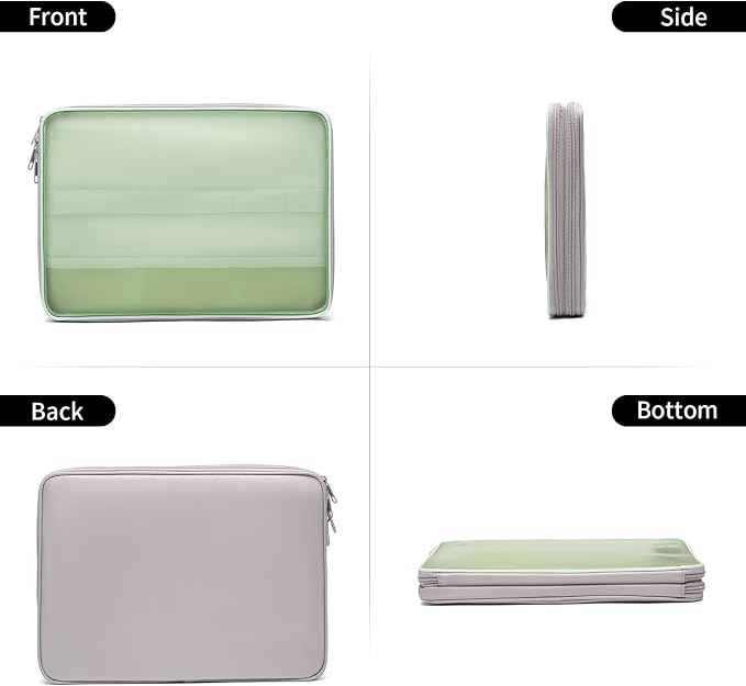 CONMOTO Laptop Case Sleeve, 13 inch 15inch Computer Carrying Bag Laptop Sleeve - Image 6