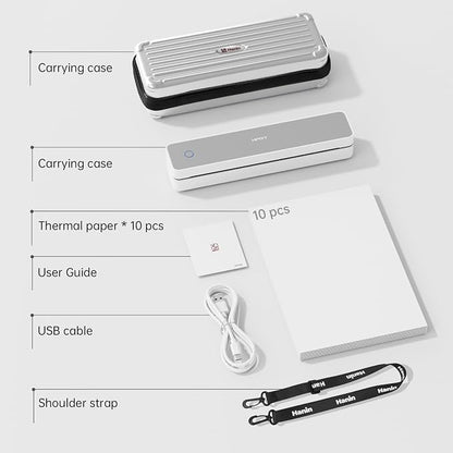 HPRT Portable Thermal Printer-Inkless Printer, Supports Thermal Paper&Labels - Image 9