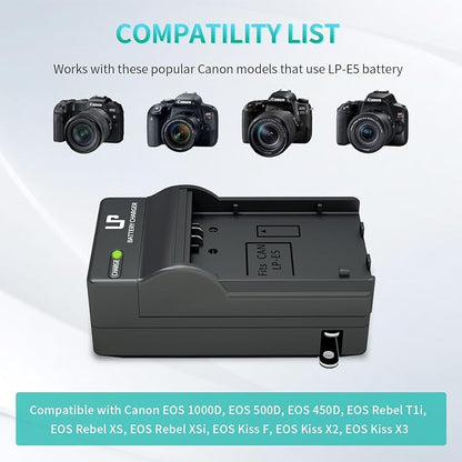 LP LP-E5 Battery Charger, Quick Charger - Image 2