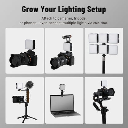 NiceFoto RGB Video Lights, 360° Full Color LED Video Light - Image 7