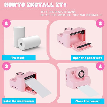 10 Rolls Kids Camera Paper Roll Refill - Image 6
