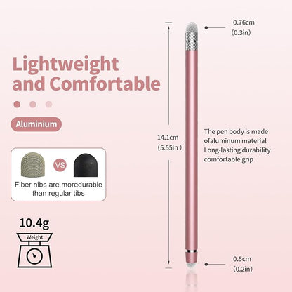 5 PCS Stylus Pen for Touchscreen, 2-in-1 High Precision, Sensitive Stylus Pen - Image 2
