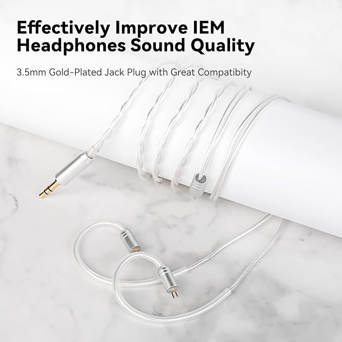 STA-K In Ear Monitor, EarAcoustic Audio HiFi Stereo Wired Earbuds, Hybrid Dual - Image 2
