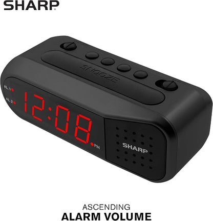 Sharp Easy-Set Digital Alarm Clock - Image 5