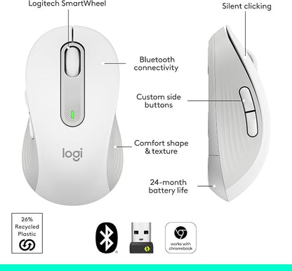 Logitech Wireless Mouse Signature M650 L Full Size - Image 7