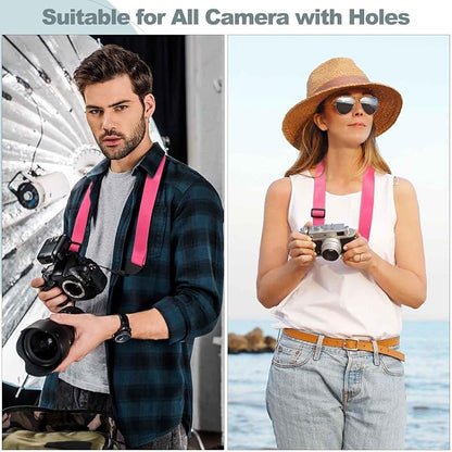 Adjustable Shoulder Strap, Comfortable Camera Strap, Neck Lanyard - Image 3