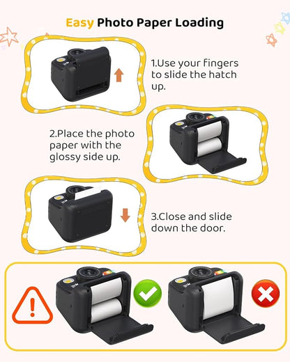 Kids Color Instant Print Camera – Kids Camera - Image 6