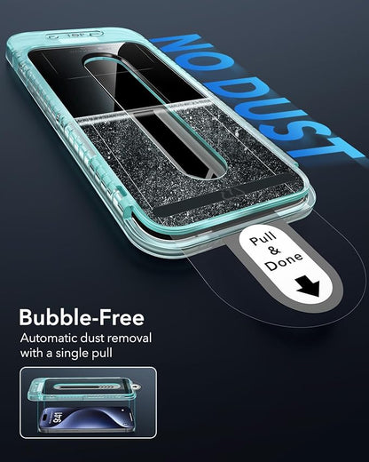 ESR 3 Pack for iPhone 15 Pro Privacy Screen Protector, Anti-spy Tempered-Glass - Image 5