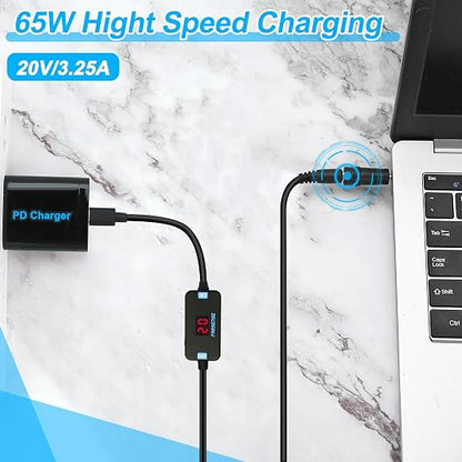 FARSENSE USB C to DC Adapter, Barrel PD Trigger Cable - Image 2