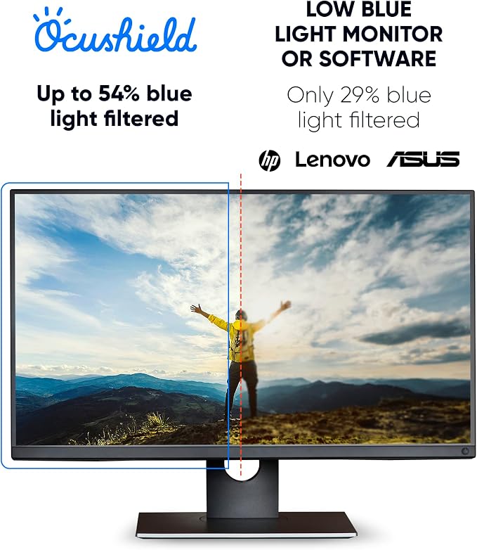 Ocushield 26” Anti-Blue Light Screen Protector - Image 7