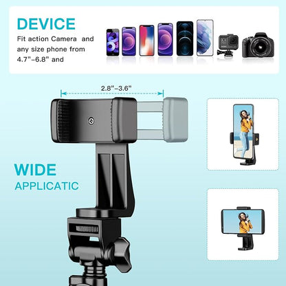 74" Flexible Phone Tripod, Tall Cell Phone Tripod - Image 6