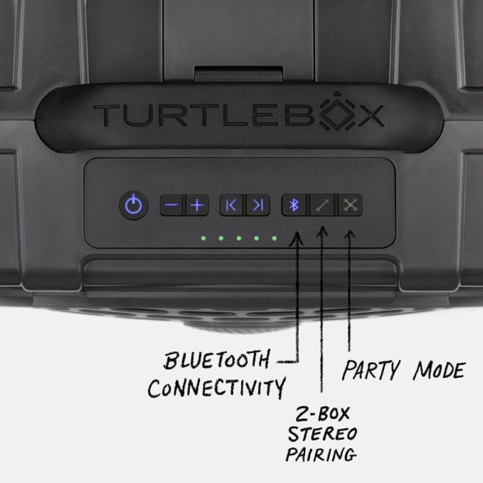 Turtlebox Original Gen 3: Portable Outdoor Bluetooth Speaker – Ultra-Loud - Image 3