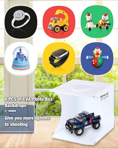 Mini Photo Studio Box, PULUZ 20cm Portable Photography Shooting Light Tent Kit - Image 5