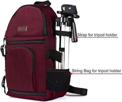 MOSISO Camera Sling Bag, DSLR/SLR/Mirrorless Camera Backpack Case Shockproof - Image 3