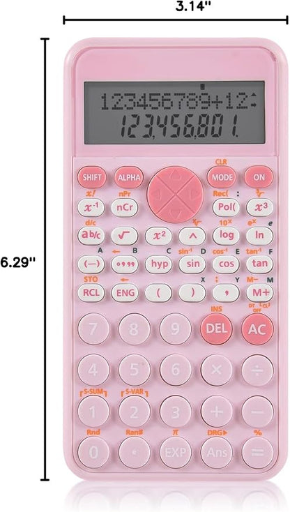 EooCoo 2-Line Standard Scientific Calculator, Portable and Cute School Supplies - Image 7