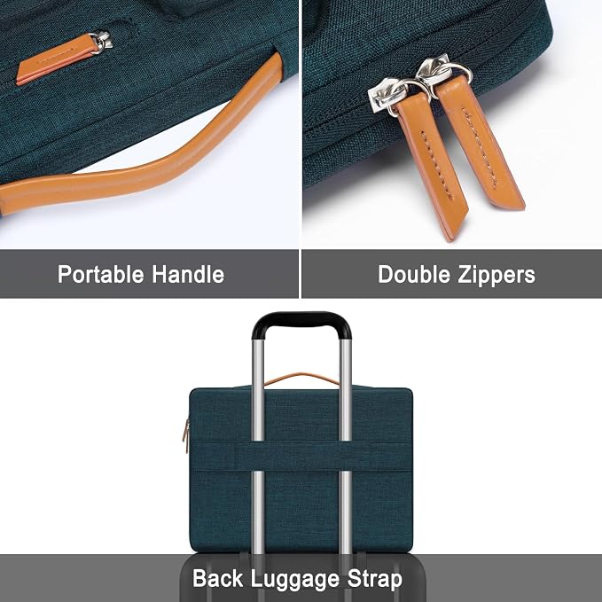 MOSISO 360 Protective Laptop Case 16 inch, 15-15.6 inch Laptop Sleeve Compatible - Image 4