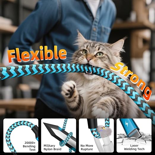 USB C Splitter Multi Charging Cable - Image 4
