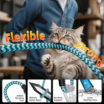 USB C Splitter Multi Charging Cable - Image 4