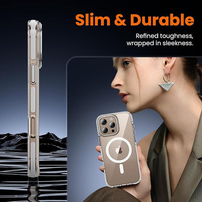 toushion 3 in 1 for iPhone 16 Pro Case Clear - Image 7