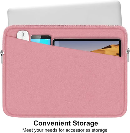 15.6 inch Laptop Case, Slim Computer Carrying Bag Protective Cover Briefcase - Image 2