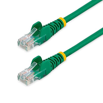 StarTech.com Cat5e Ethernet Cable - 25 ft - Green- Patch Cable - Snagless Cat5e by StarTech