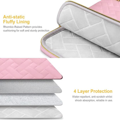 Lacdo Laptop Sleeve Case for 14 inch New MacBook Pro M4/M3/M2/M1 Chips Pro Max - Image 2