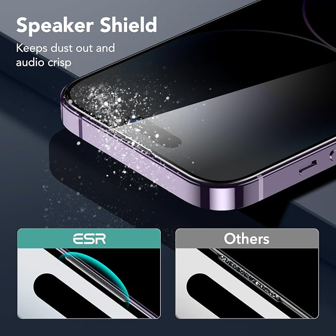 ESR 3 Pack for iPhone 14 Pro Max Privacy Screen Protector, Anti-spy - Image 6