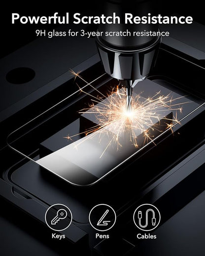 ESR 3 Pack for iPhone 16 Plus/iPhone 15 Plus Screen Protector, Full Coverage - Image 8