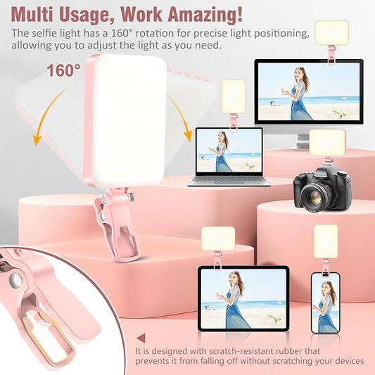 ALTSON 60 LED Portable Selfie Light Video Conference Lighting - Image 2