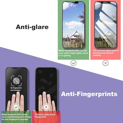 2 Pack Matte Screen Protector for iPhone 11/iPhone XR, 9H Tempered Glass - Image 4