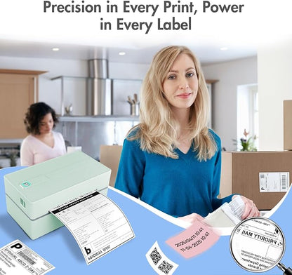 Bluetooth Thermal Shipping Label Printer: 4x6 Wireless Label Maker - Image 7