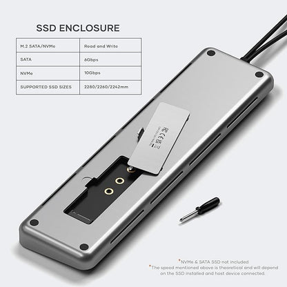 Satechi Dual USB C Docking Station and Stand - Image 4
