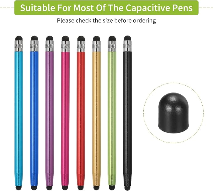 MECCANIXITY 60Pcs Replacement Stylus Pen Tips 6mm Conductive Capacitive Touch - Image 5