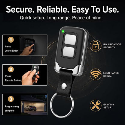 Garage Door Opener Remote for LiftMaster Chamberlain Craftsman Garage Door - Image 6