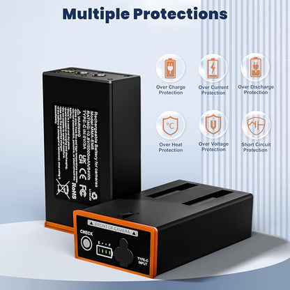 1-Pack 5000mAh Replacement Battery - Image 7